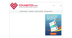Desktop Screenshot of cdiabetes.com